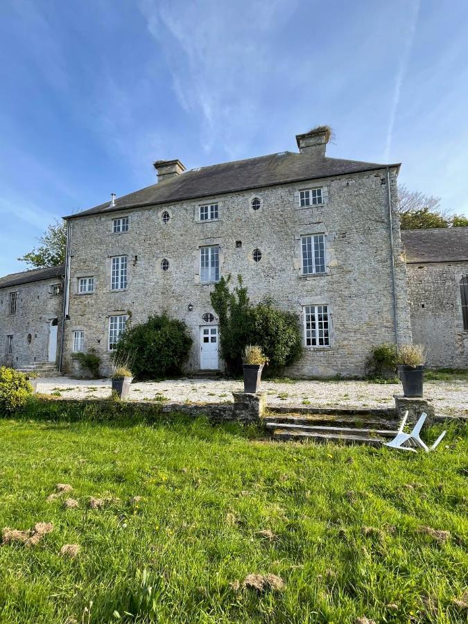 Apartment In A 17Th Century Manoir - Chateau Isle Marie Picauville Exterior foto