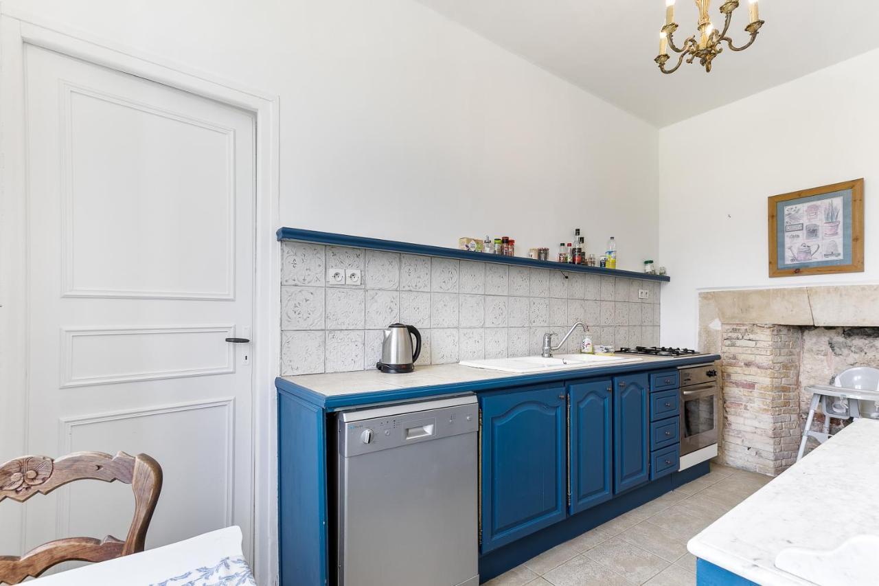 Apartment In A 17Th Century Manoir - Chateau Isle Marie Picauville Exterior foto