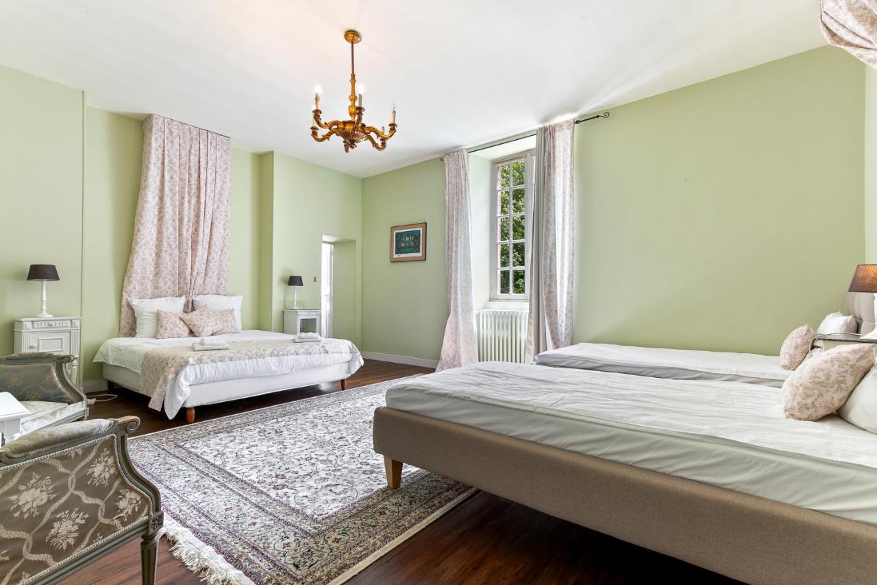 Apartment In A 17Th Century Manoir - Chateau Isle Marie Picauville Exterior foto
