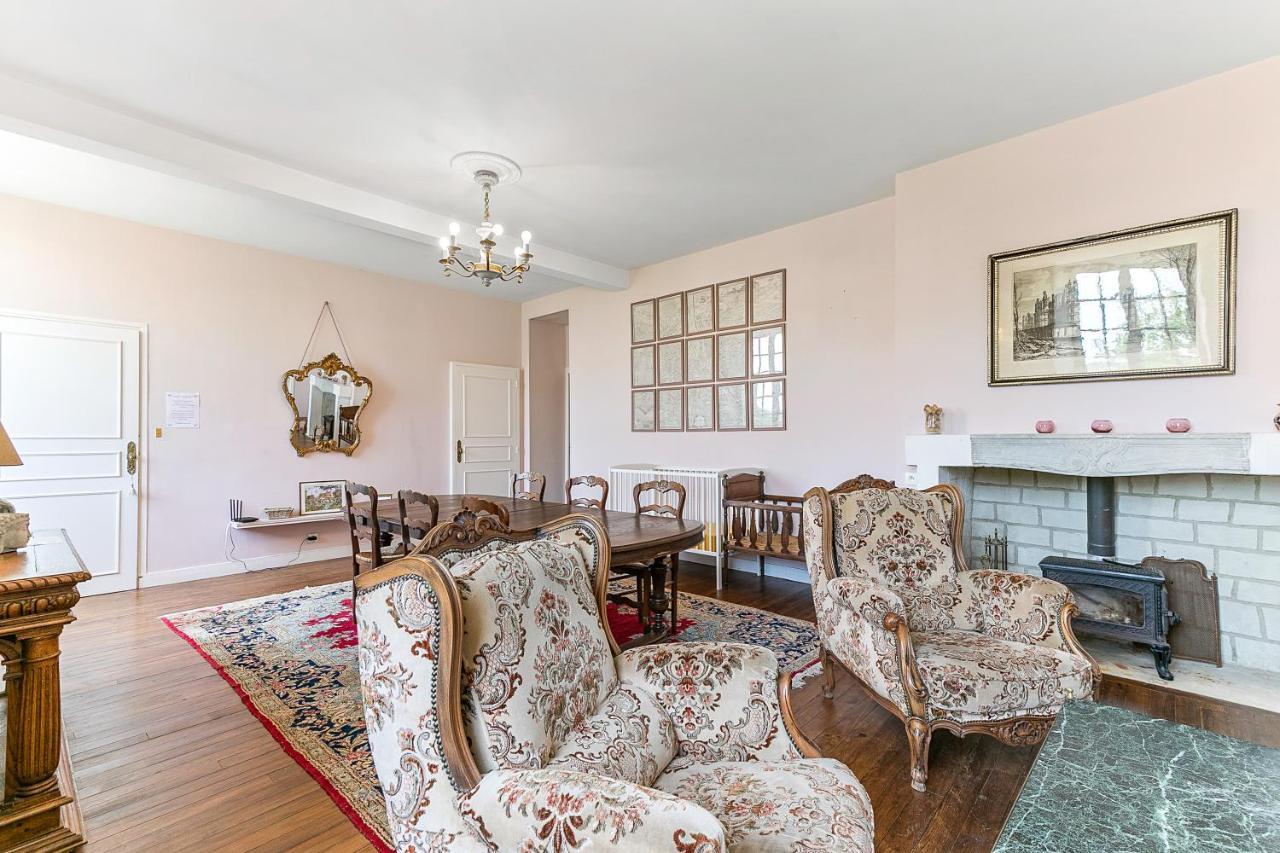 Apartment In A 17Th Century Manoir - Chateau Isle Marie Picauville Exterior foto