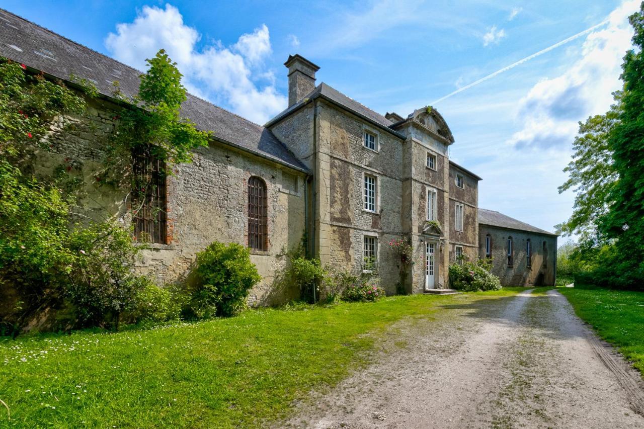 Apartment In A 17Th Century Manoir - Chateau Isle Marie Picauville Exterior foto