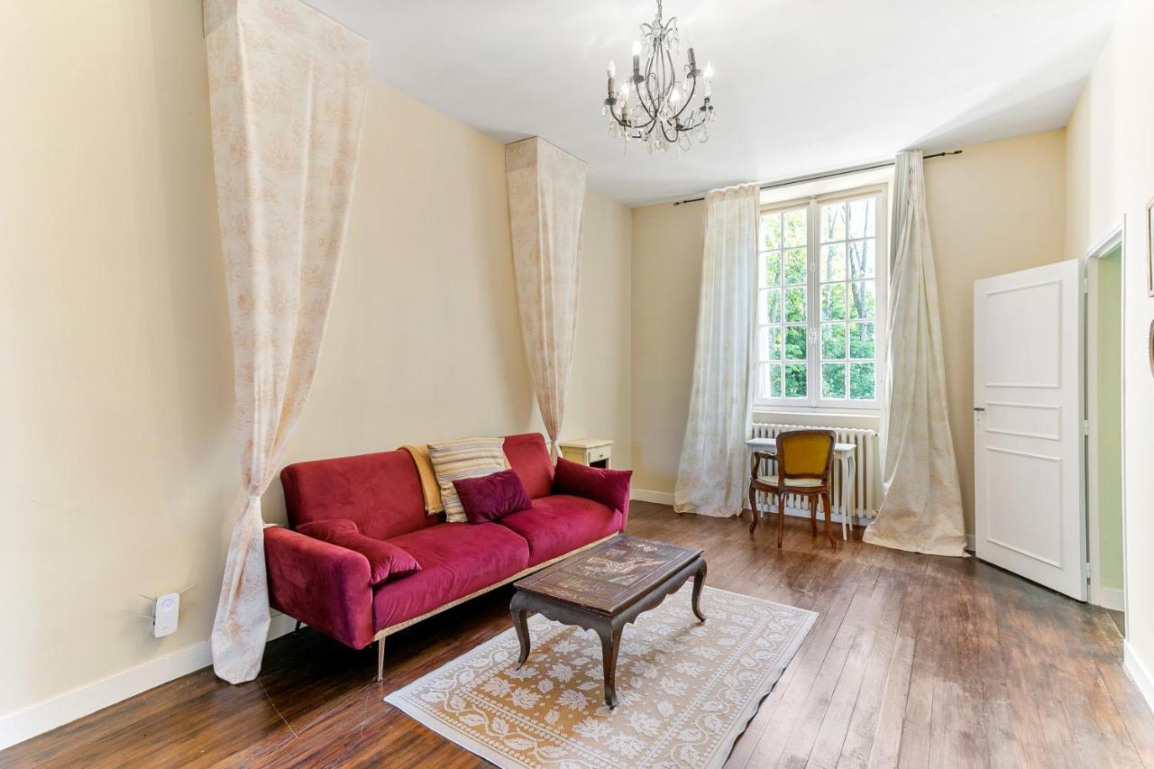 Apartment In A 17Th Century Manoir - Chateau Isle Marie Picauville Exterior foto