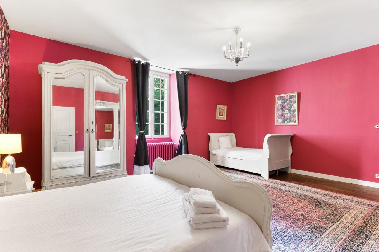 Apartment In A 17Th Century Manoir - Chateau Isle Marie Picauville Exterior foto
