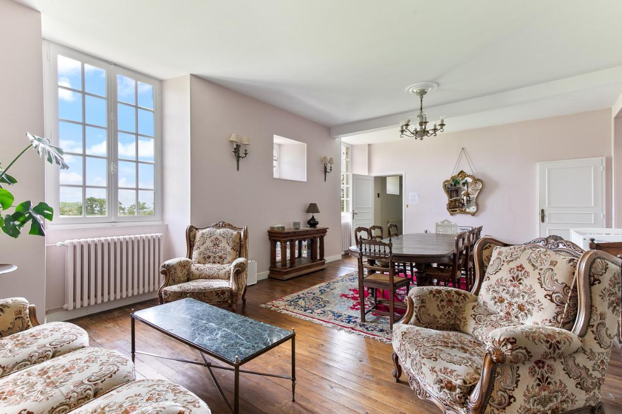Apartment In A 17Th Century Manoir - Chateau Isle Marie Picauville Exterior foto