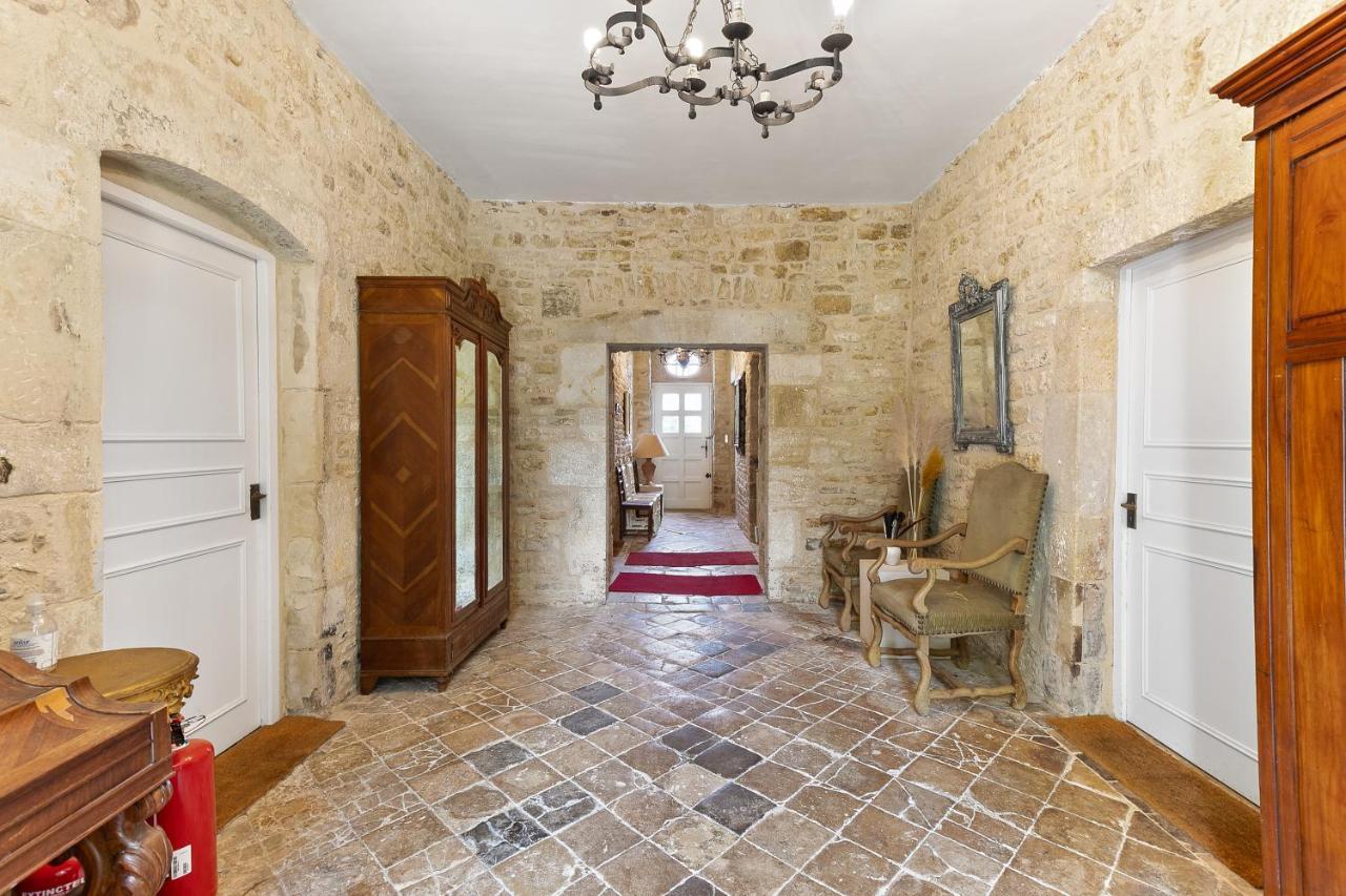 Apartment In A 17Th Century Manoir - Chateau Isle Marie Picauville Exterior foto